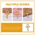 thumbnail image 2 of Shisuyan Brooch Pin Golden Copper Zircon 1Pcs 1.3x0.9in, 2 of 8