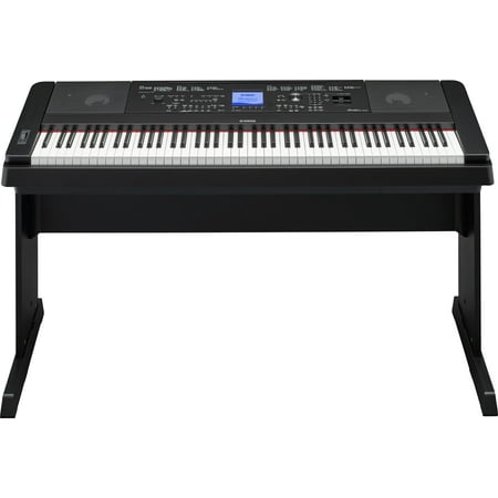 Yamaha DGX-660 88-Key Weighted Action Digital Grand Piano Premium with Matching Stand,