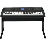 Yamaha DGX-660 88-Key Weighted Action Digital Grand Piano Premium with Matching Stand, Black