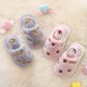 thumbnail image 5 of Småbarnsskor Vinter Bebis Hemtofflor Flickor Jordgubbe Varma Bomullstofflor Inomhus Antislip Slides Barn Pojke Pantufa Infantil Kostymskor Pink, 5 of 5