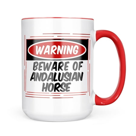 

Neonblond Beware of the Andalusian Horse Mug gift for Coffee Tea lovers