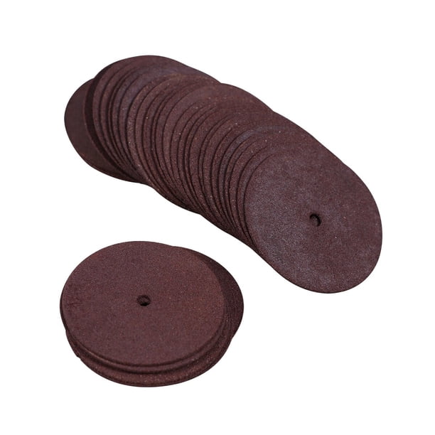 Discos de corte resistentes de 24 mm para metalurgia rotativa (36 unidades, rojo)