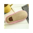 thumbnail image 4 of Women Men Winter Warm Anti-Slip Fleece House Home Indoor Slippers Shoes, 4 of 5