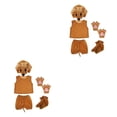 thumbnail image 1 of Minnieouse Kids Animal Costume Set Hat Shoes Shorts Gloves Top Halloween Party Type1 NO1, 1 of 1