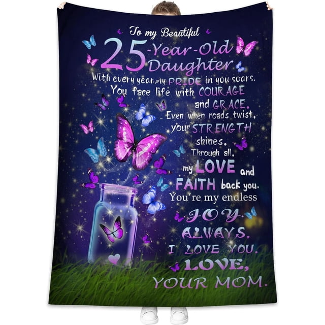 LHSHID 18th Birthday Gifts for Girls Gifts for 18 Year Old Girl 18 Year Old Girl Birthday Gifts Blanket 18 Birthday Gifts for Girls 18th Birthday Gifts Daughter Birthday Gift 50x60in