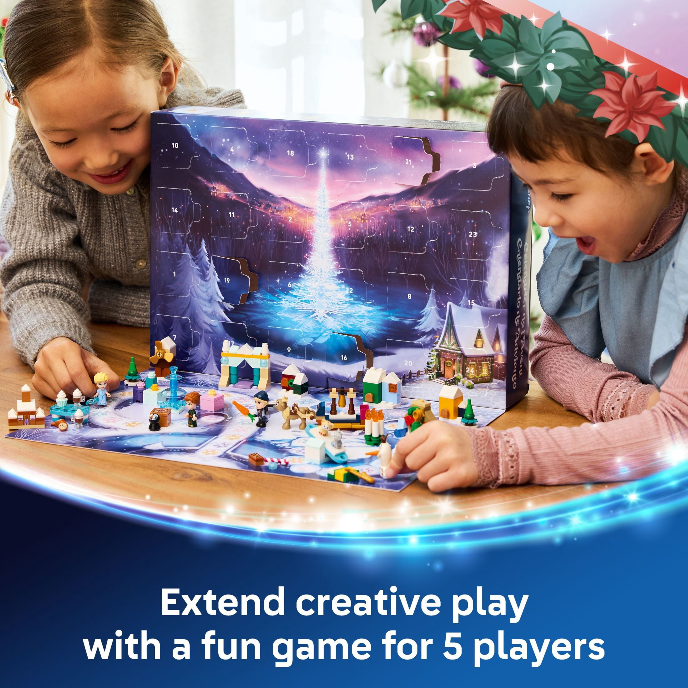 LEGO, Disney Frozen Advent Calendar, 43273, 231 Pieces - Walmart.com