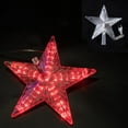 thumbnail image 6 of Christmas Tree Topper with LED Light,Clear Five-Pointed Star Tree Topper Plug in for Xmas New Year Lighted Christmas Tree Decoration, 6 of 6