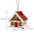 thumbnail image 3 of Christmas Decorations-Christmas Village Sets LED Lighted Christmas Village with Figurines Christmas Village Collection Indoor Room Collectible Buildings, 3 of 4