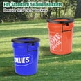 thumbnail image 4 of WADEO Portable Toilet Seat for 5 Gal Buckets, Black, 4 of 7