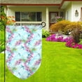 thumbnail image 3 of Wukai Dragonfly Floral Print Garden Flag 12.5x18 Inch Double Sided Sun-resistant Rain-resistant, Wrinkle-resistant Colorfast(Only Flag), 3 of 7