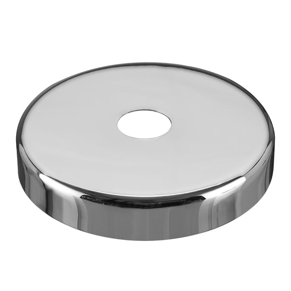 Aspen Creative 21506-31 Chrome Contemporary Chandelier Fixture Canopy, 5-1/8" Diameter, 1" Center Hole