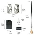 thumbnail image 4 of NATEFEMIN 330031 Range Burner Receptacle Kit for GE Whirlpool Frigidaire Kenmore Electric Range Heating Element, 4 of 8