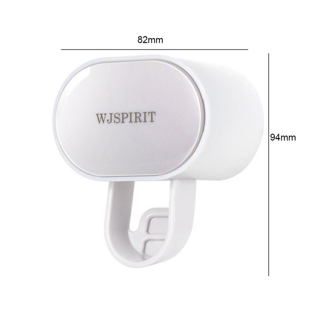 Organizador Dispensador automático de pasta de dientes montado en la pared Herramienta exprimidora de pasta de dientes (gris) Sywqhk Libre de BPA