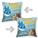 thumbnail image 2 of Baby Shark Fundas de almohada de terciopelo con tema, regalos de funda de almohada, decoración para el hogar, cojín de lanzar, regalo de cumpleaños para fans y parejas. 60cm x 60cm., 2 of 6