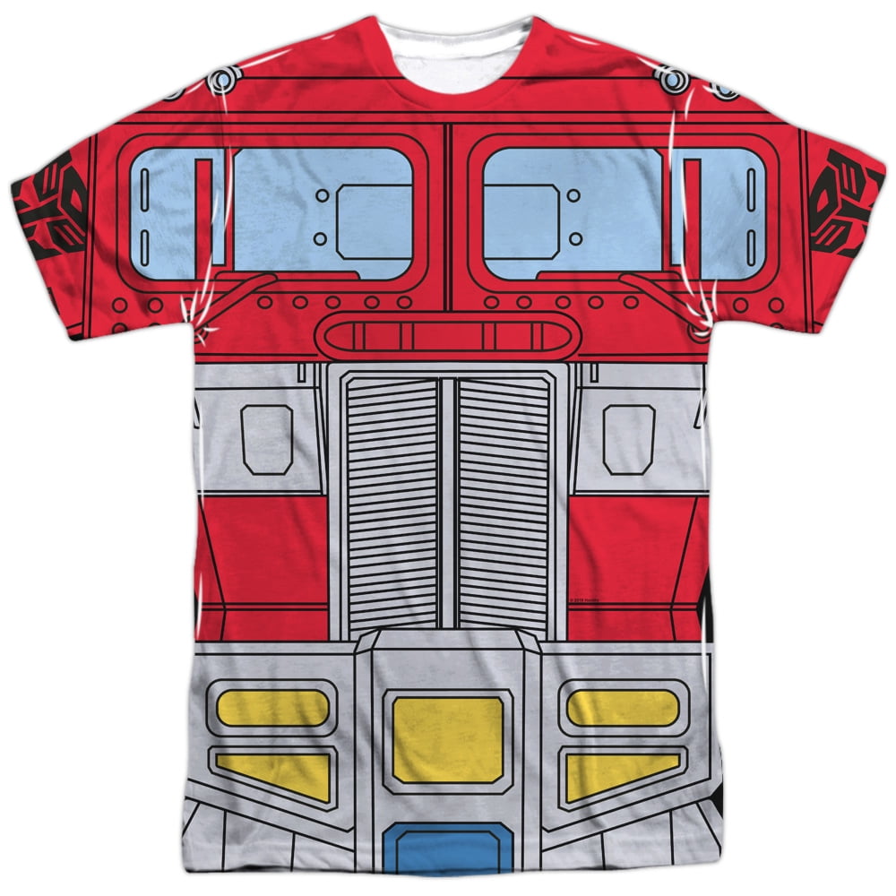 Trevco - Transformers - Optimus Prime Costume - Short Sleeve Shirt - XXX-Large - Walmart.com 