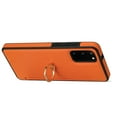 thumbnail image 5 of Allytech Galaxy S20 Plus Wallet, S20+ Case, Ring Holder Stand PU Leather Slim Fit Shockproof Anti-Scratch Cash Pocket Protective Wallet Phone Case Cover for Samsung Galaxy S20 Plus - Orange, 5 of 8