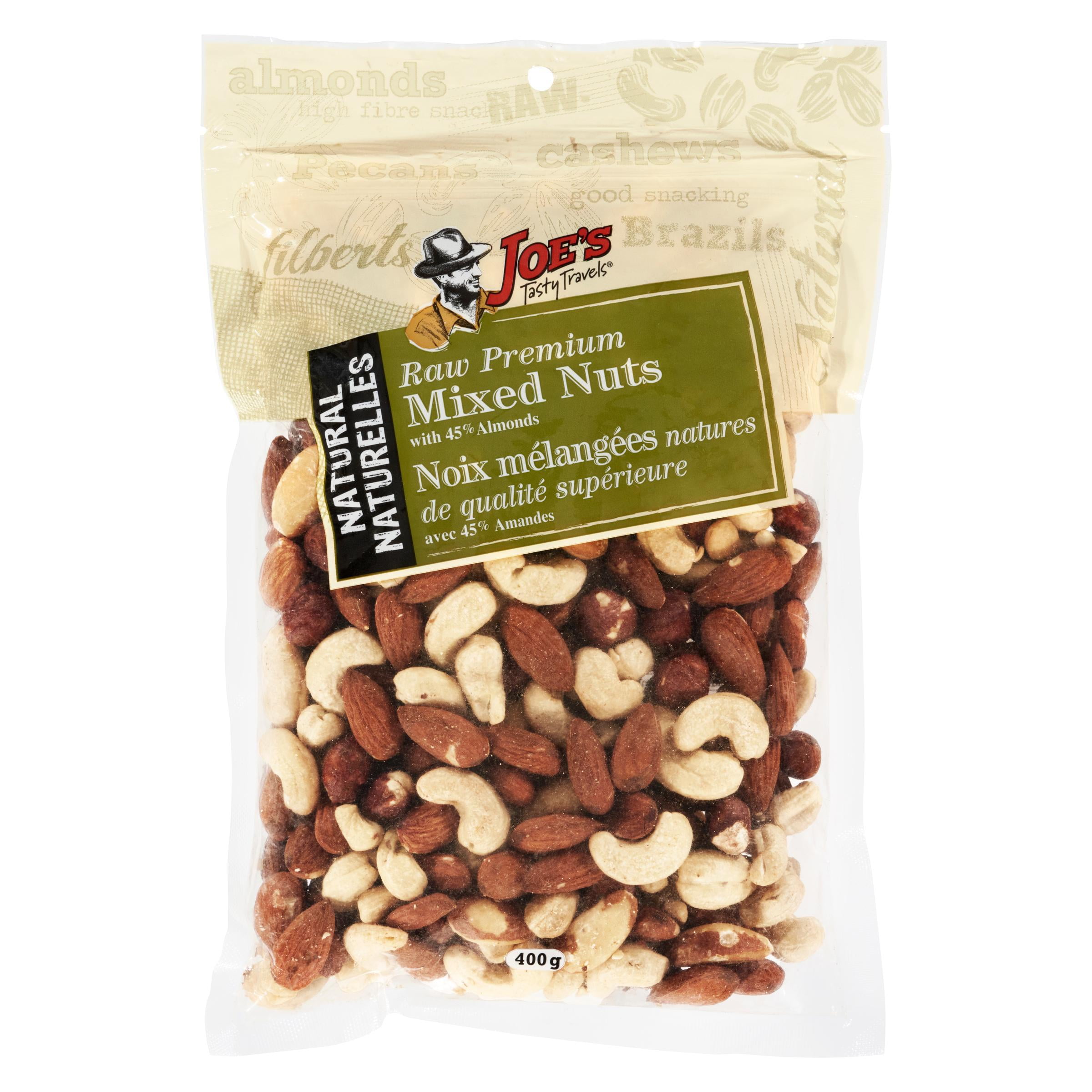 Raw Premium Mixed Nuts, 400g