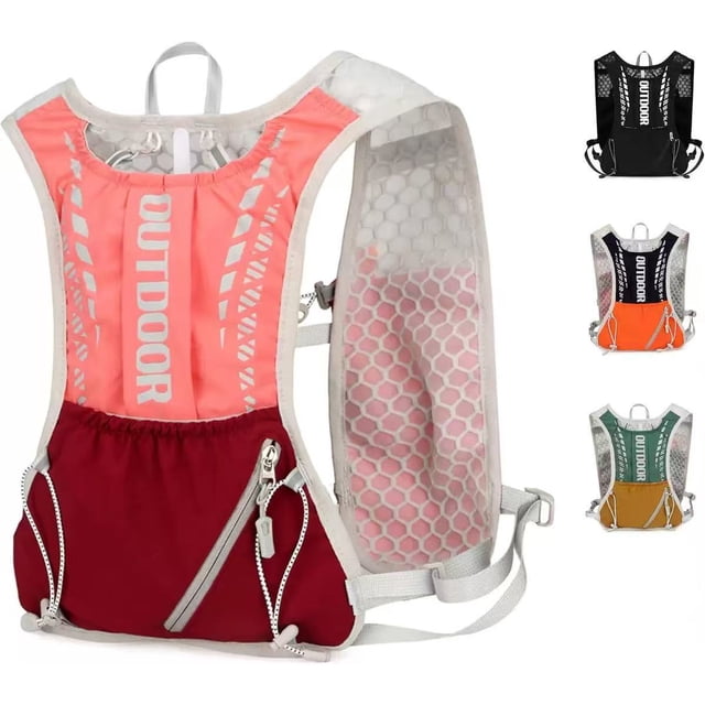 Sac à Dos d'Alpinisme Léger, Sac d'Hydratation, Sac à Dos de Sport de Plein Air pour la Randonnée, la Course et le Cyclisme pour Marathon et Course sur Sentier