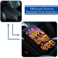 thumbnail image 5 of Halloween Soft Comfortable Furry Printed Car Armrest Mat 12.5x8.2 Inch Armrest Accessories Car Armrest Pad, 5 of 6