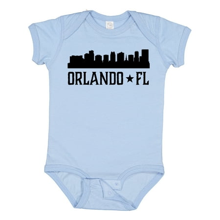 

Inktastic Orlando Florida Skyline City Boys or Girls Baby Bodysuit