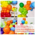 thumbnail image 4 of Kit de arco con forma de globo KAWKALSH Rainbow 111 unidades decoración de látex para fiestas, 4 of 6