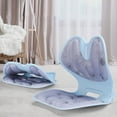 thumbnail image 3 of Ergonomic Seat Cushion for Waist Protection, Posture Correction Office or Home Use, Folding Design Student Worker Support, Pain Relief Comfort, 3 of 7