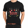 thumbnail image 3 of Bruh Funny Christmas Red Plaid Xmas T-Shirt for Adults Men and Women, 3 of 4