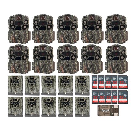 Browning Strike Force Full HD Trail Camera with Security Box (10-Pack) Bundle