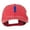 Red, variant on Image of Rocket Embroidered Washed Cap - Olive Green OSFM