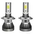 thumbnail image 1 of 2pcs H7 Led Headlight Bulb Kit Mini 90 6000K 12000LM 12-32V White Super Bright Fog Light Headlight Lamps Car Light, 1 of 5