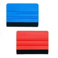 thumbnail image 1 of Felt Squeegee for Wide Application, Damage Prevention Soft Fabric Felt 4 Inch Vinyl Installing Application Tools, 2PCS Premium Felt Scraper for Craft Projects Car Window Tinting, 1 of 5