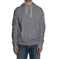 thumbnail image 2 of QHRMKOG Sweatshirts for Men Full-Zip Long Sleeve Big and Tall Hoodies Fall Lightweight Fashion Cotton Drawstring Oversize Sweaters Strong with Pocket Jacket Dark Gray M-Mid, 2 of 8