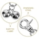 thumbnail image 2 of Pet Collar Bell Stainless Steel Bell Necklace for Dogs and Cats 2Pcs, 2 of 4