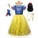 thumbnail image 1 of Disfraz de niña blanca como la nieve Niños Niñas Cosplay Vestido de princesa de Disney Vestido de cumpleaños para niños Fiesta de Halloween Lentejuelas Ropa Outfits7-8T (Etiqueta 140) Gao Jinjia LED, 1 of 2