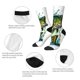 thumbnail image 4 of Balery Big bass fish Calcetas Largas con Estampado para Hombre y Mujer – Suaves y Transpirables, Talla Única (US 5-11), 4 of 6