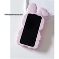 thumbnail image 5 of Phone Cases for iPhone 14 for Women Girls, 3D Silicone Retro Classic Creative Soft Rubber Bumper Cover Cool Fun Thick Protective Case Apply to iPhone 14 (Rabbit), 5 of 12