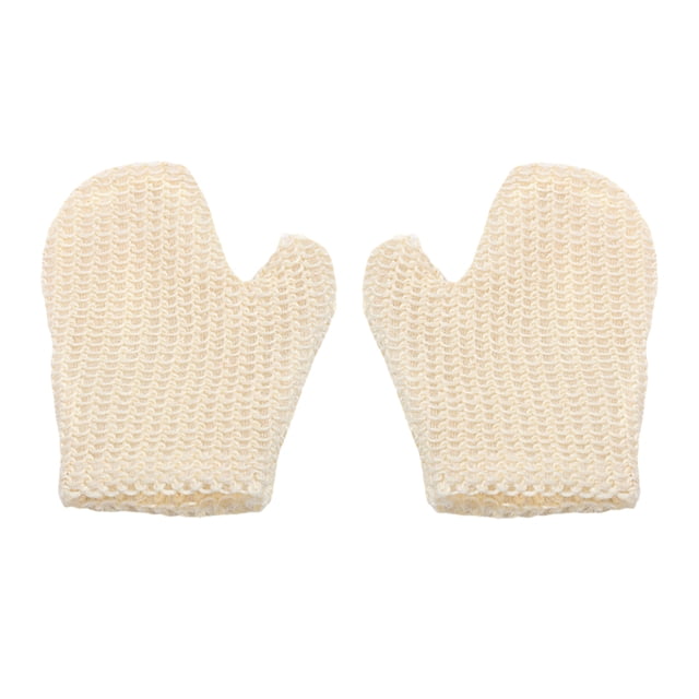 EeaseMX 2 manoplas de baño exfoliantes para exfoliación corporal y limpieza de espalda.