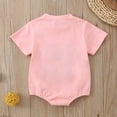 thumbnail image 7 of Boy Outfits Funny Cartoon Print Short Sleeve Body Suit Boy Baby Clothes for Baby Boy 0-3 Months, 7 of 7