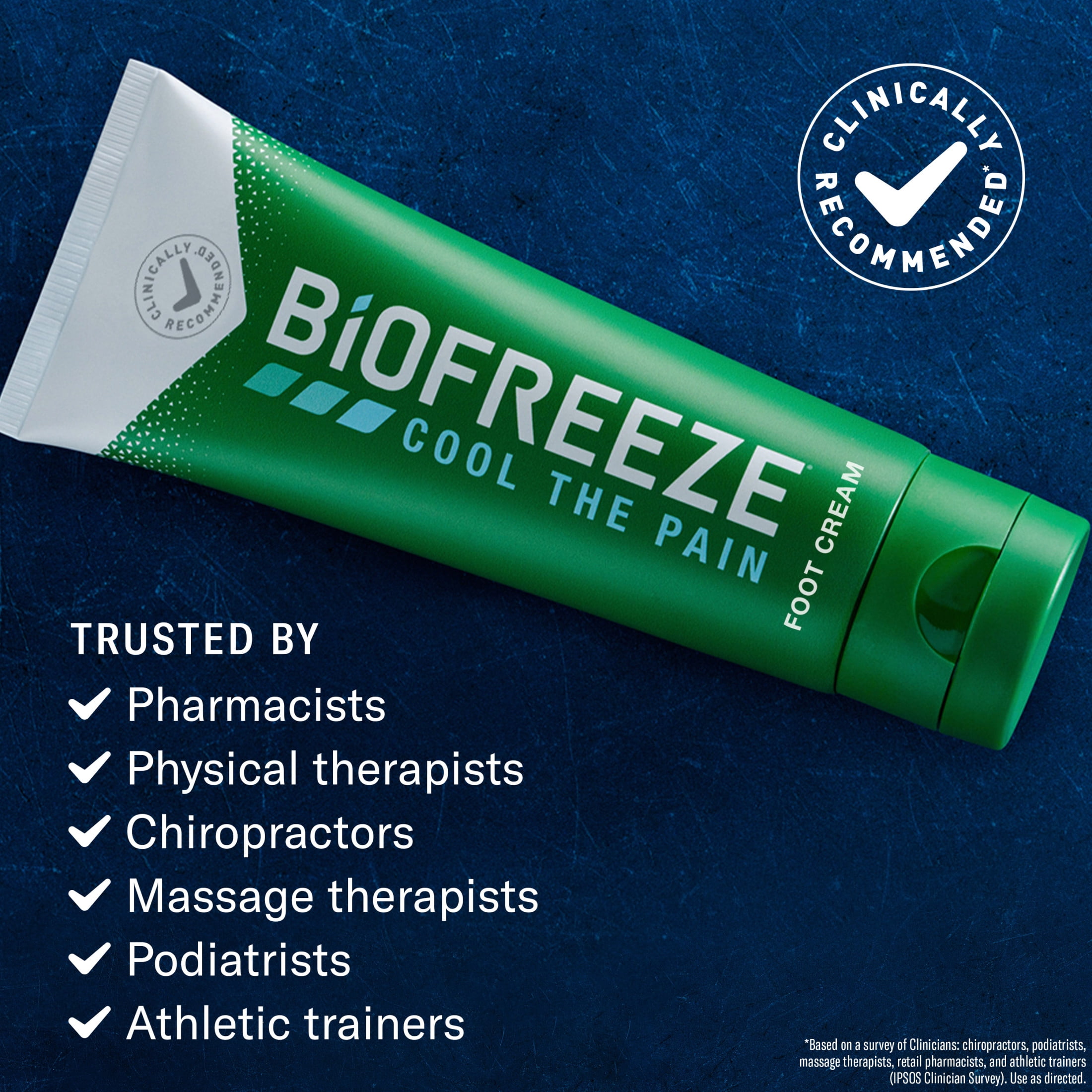 Biofreeze Arthritis Pain Relief Cream, For Joint, Muscle & Back Pain Relief, OTC & HSA Eligible, Menthol, 4 OZ