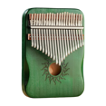 thumbnail image 1 of All-Wood Maple Kalimba 17-Key Mbila with Sound Hole Suitable for Beginners, 1 of 6