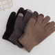 thumbnail image 5 of Guantes de invierno para pantalla táctil Guantes de punto forrados de lana cálida puños elásticos, 5 of 5