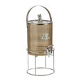 thumbnail image 2 of Dispensador de bebidas con grifo, dispensador de bebidas con soporte, acrílico para frutas Ámbar, 2 of 9