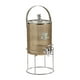 thumbnail image 2 of Dispensador de bebidas con grifo, dispensador de bebidas con soporte, acrílico para frutas Ámbar, 2 of 9