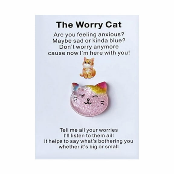 WMGHA Cat Hug Card and Encouragement Card Combo Portable Warm Blessings Fill Every Day with Love and Encouragement Social Distancing Thinking of You Love Gift for Family Friends