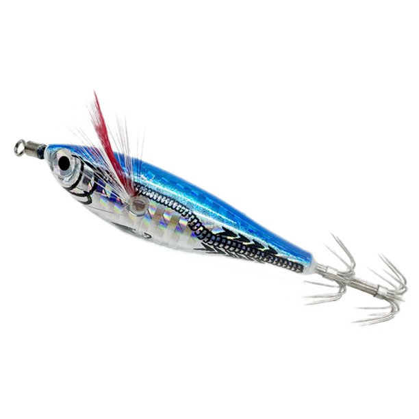 Cebos Biónicos para Camarones Jigging Señuelo Pesca Luminoso Horizontal Salada