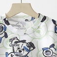 thumbnail image 7 of Leey-World Summer Boys Outfits Boys 2 Piece Athletic Outfits Short Sleeve Sport T-shirt and Shorts Summer Casual Clothes for 6-12 Years Boys Outfits Sets Size 6(Light Green,7-8 Years), 7 of 7