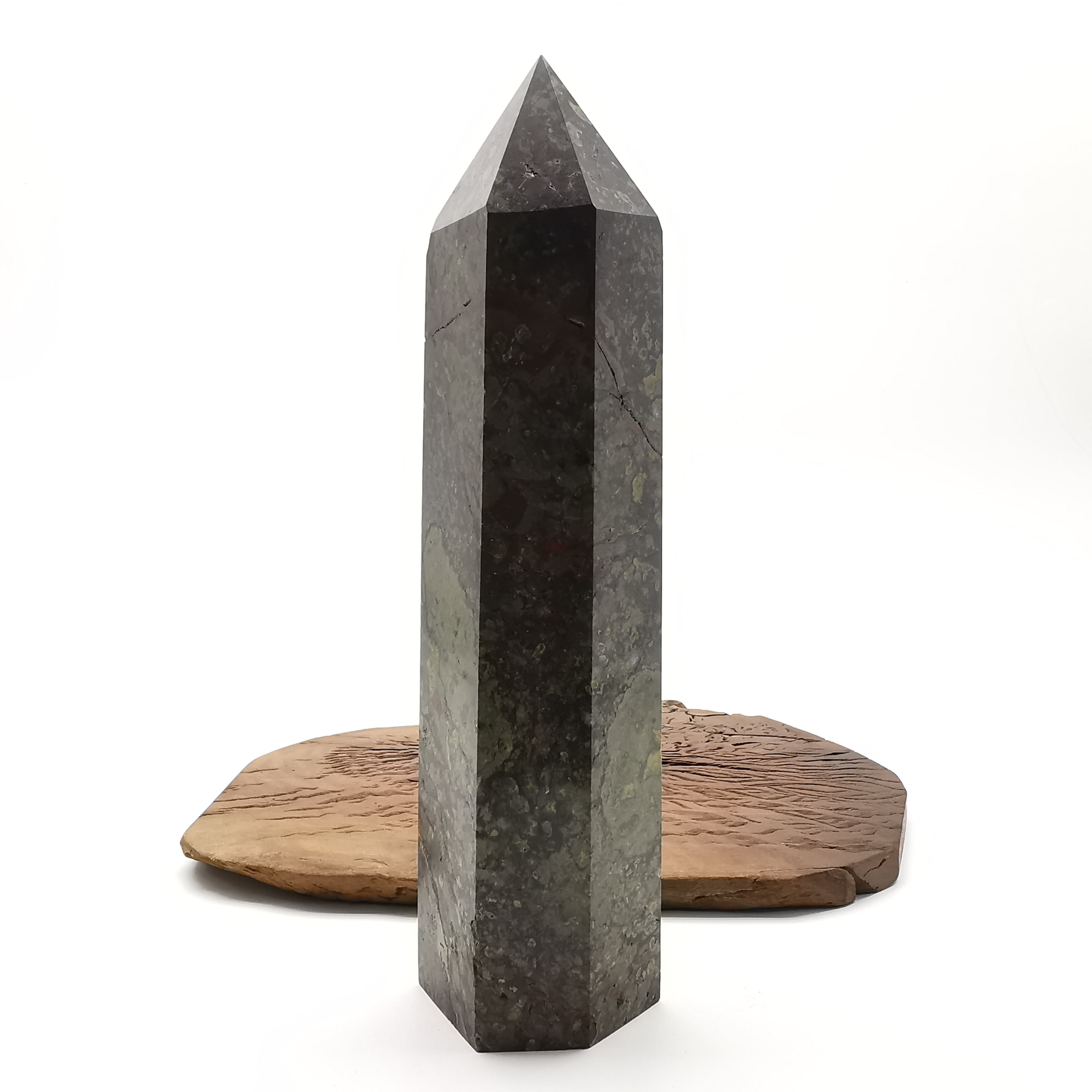 Dragonblood Stone Crystal Towers ~ Natural Healing Crystal Point Obelisk for Reiki Healing and Crystal Grid 2.309kg