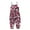 Red, variant on Odeerbi Toddler Cute Floral One Piece Romper Kids Boys Girls Summer 2025 Fashion Leopard Print Suspenders Jumpsuit Green