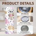 thumbnail image 3 of Christian Gifts for Women, 20 Oz Stainless Steel Skinny God Tumbler with Straw, Child of God Gifts, Religious Faith Inspirational Bible Verses Gift for Women, Baptism Confirmation Gift, 3 of 6