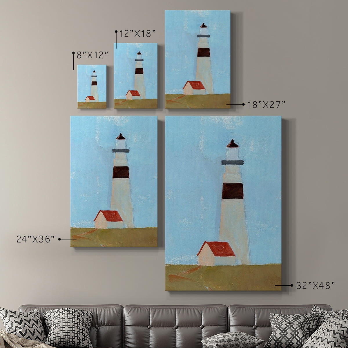 Lookout Point II Premium Gallery Wrapped Canvas - Ready to Hang